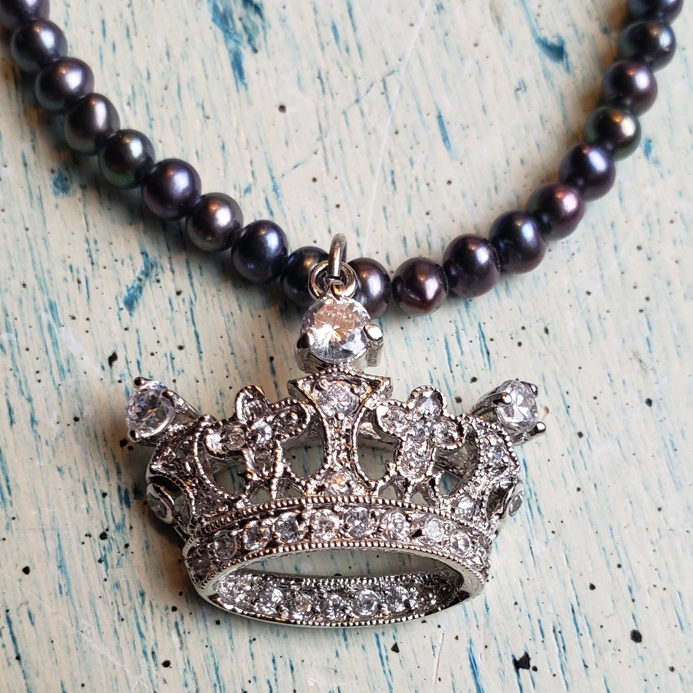 Black pearl .925 Necklace